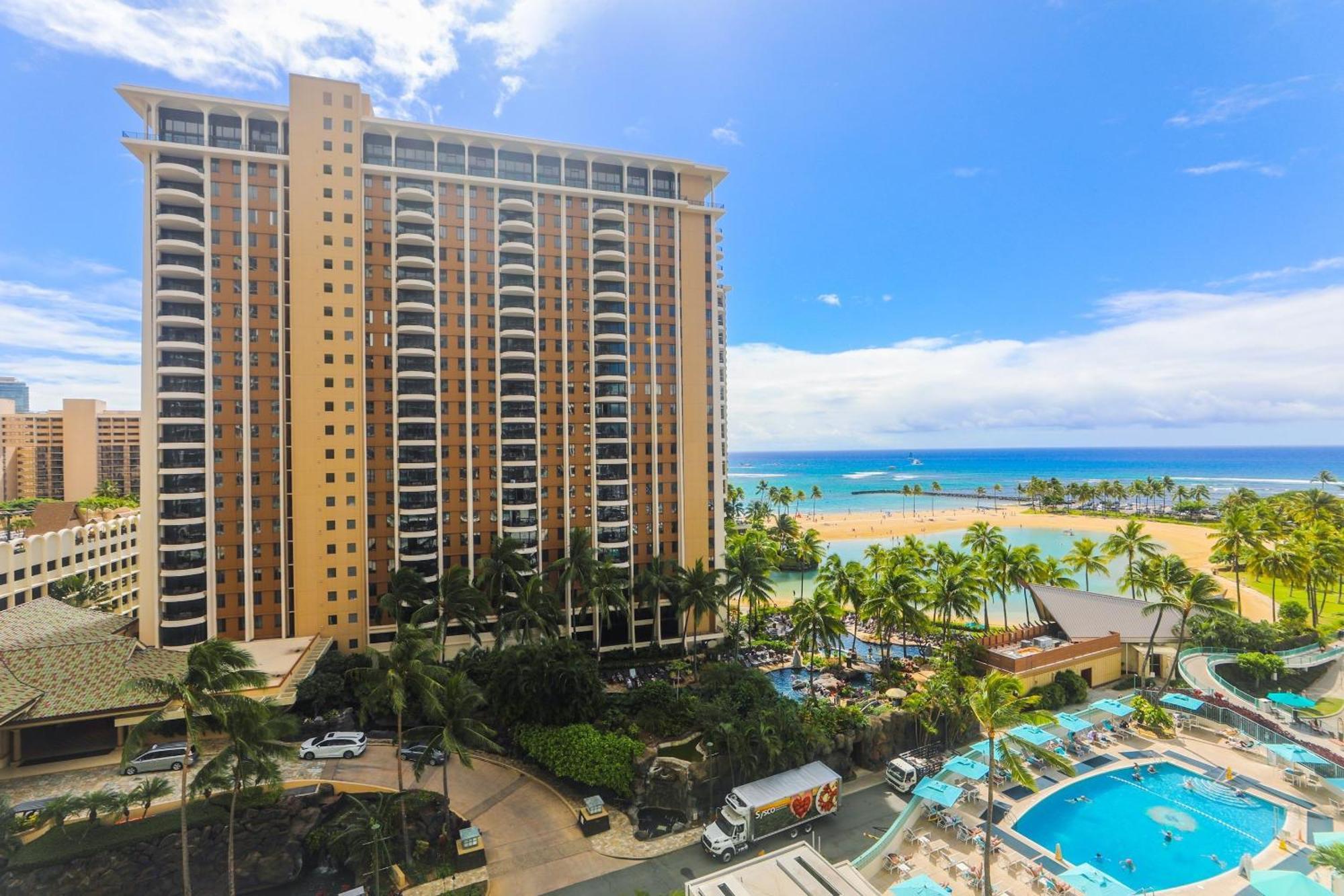 Ilikai Tower One Bedroom Lagoon View Waikiki Condos With Lanai & Free Wifi Гонолулу Номер фото